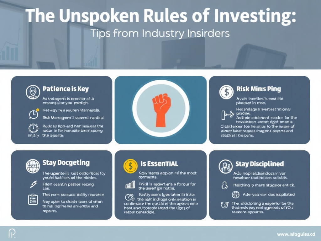 The Unspoken Rules of Investing: Tips from Industry Insiders